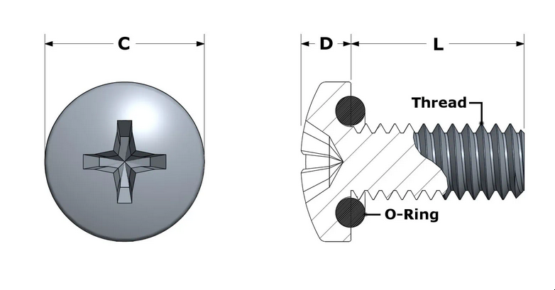 APM Hexseal Seelskrews and Seelbolts